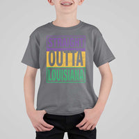 Straight Outta Louisiana T Shirt For Kid