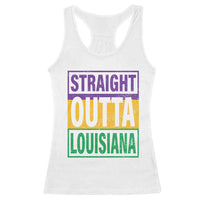 Straight Outta Louisiana Racerback Tank Top