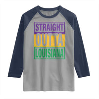 Straight Outta Louisiana Raglan Shirt