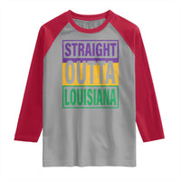 Straight Outta Louisiana Raglan Shirt