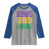Straight Outta Louisiana Raglan Shirt