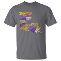 Louisiana T Shirt Creole Cajun Culture LA Map