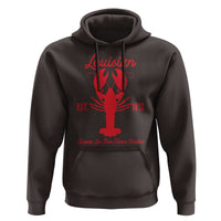 Louisiana Crawfish Hoodie Laissez Les Bon Temps Rouler 1812