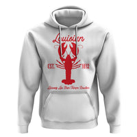 Louisiana Crawfish Hoodie Laissez Les Bon Temps Rouler 1812