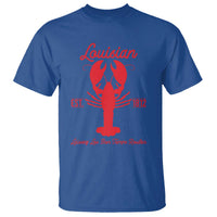 Louisiana Crawfish T Shirt Laissez Les Bon Temps Rouler 1812