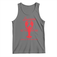 Louisiana Crawfish Tank Top Laissez Les Bon Temps Rouler 1812