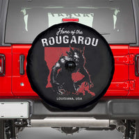 Home of the Rougarou Spare Tire Cover Louisiana Cryptid