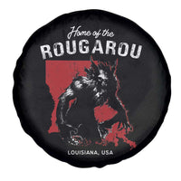 Home of the Rougarou Spare Tire Cover Louisiana Cryptid