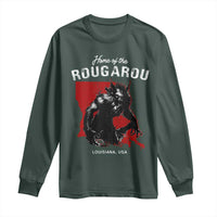Home of the Rougarou Long Sleeve Shirt Louisiana Cryptid