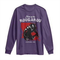 Home of the Rougarou Long Sleeve Shirt Louisiana Cryptid