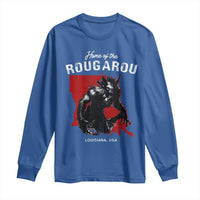 Home of the Rougarou Long Sleeve Shirt Louisiana Cryptid