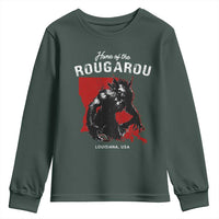 Home of the Rougarou Youth Sweatshirt Louisiana Cryptid