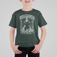 Louisiana Cryptid Rougarou T Shirt For Kid Atchafalaya Basin Boogie Man