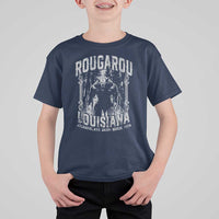 Louisiana Cryptid Rougarou T Shirt For Kid Atchafalaya Basin Boogie Man