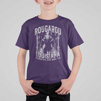 Louisiana Cryptid Rougarou T Shirt For Kid Atchafalaya Basin Boogie Man