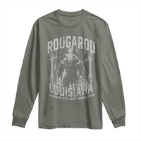 Louisiana Cryptid Rougarou Long Sleeve Shirt Atchafalaya Basin Boogie Man