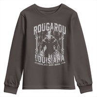 Louisiana Cryptid Rougarou Youth Sweatshirt Atchafalaya Basin Boogie Man