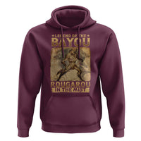 Louisiana Cryptid Rougarou Hoodie Legend Of The Bayou Rougarou In The Mist