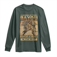 Louisiana Cryptid Rougarou Long Sleeve Shirt Legend Of The Bayou Rougarou In The Mist