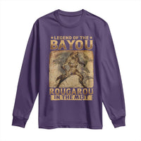 Louisiana Cryptid Rougarou Long Sleeve Shirt Legend Of The Bayou Rougarou In The Mist