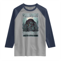 Funny Rougarou Raglan Shirt Because Vampires Are Too Mainstream Louisiana Cryptid