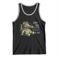 Voodoo Mardi Gras Tank Top Aligator Voodoo Doll New Orleans Louisiana