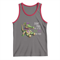 Voodoo Mardi Gras Tank Top Aligator Voodoo Doll New Orleans Louisiana