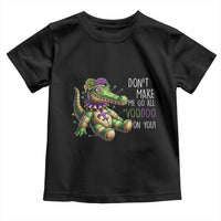 Voodoo Mardi Gras Toddler T Shirt Aligator Voodoo Doll New Orleans Louisiana
