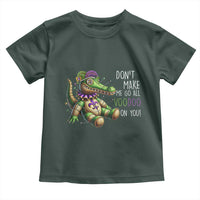 Voodoo Mardi Gras Toddler T Shirt Aligator Voodoo Doll New Orleans Louisiana