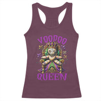 Mardi Gras Voodoo Queen Racerback Tank Top