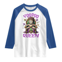 Mardi Gras Voodoo Queen Raglan Shirt
