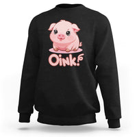 Pig Lover OINK Cute Swine Sweatshirt - Wonder Print Shop