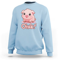 Pig Lover OINK Cute Swine Sweatshirt - Wonder Print Shop