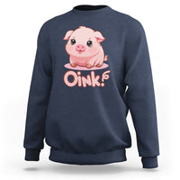 Pig Lover OINK Cute Swine Sweatshirt - Wonder Print Shop