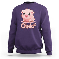 Pig Lover OINK Cute Swine Sweatshirt - Wonder Print Shop