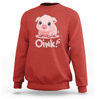 Pig Lover OINK Cute Swine Sweatshirt - Wonder Print Shop
