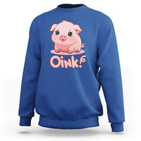 Pig Lover OINK Cute Swine Sweatshirt - Wonder Print Shop