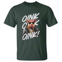 Pig Lover OINK Cool Swine Hip Hop Gangster T Shirt - Wonder Print Shop