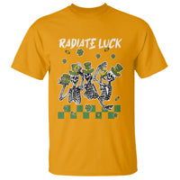 St. Patrick's Day T Shirt Radiate Luck Funny Skeleton Radiology - Wonder Print Shop