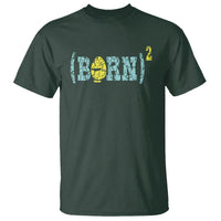 Easter Day T Shirt Born Squared Jesus Come Back John 3:3 Funny Math - Wonder Print Shop