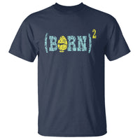 Easter Day T Shirt Born Squared Jesus Come Back John 3:3 Funny Math - Wonder Print Shop