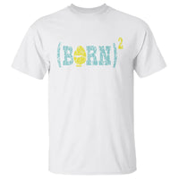 Easter Day T Shirt Born Squared Jesus Come Back John 3:3 Funny Math - Wonder Print Shop