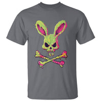 Easter Day T Shirt Bunny Skull Cross Bone Melting - Wonder Print Shop