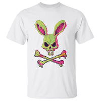 Easter Day T Shirt Bunny Skull Cross Bone Melting - Wonder Print Shop