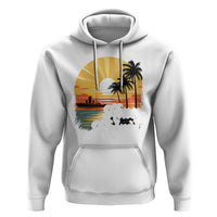 Honeymoon Hoodie Beach Trip Married Couple Matching - Wonder Print Shop