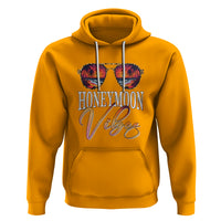 Honeymoon Vibes Hoodie Beach Trip Married Couple Matching - Wonder Print Shop