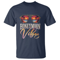 Honeymoon Vibes T Shirt Beach Trip Married Couple Matching - Wonder Print Shop
