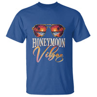 Honeymoon Vibes T Shirt Beach Trip Married Couple Matching - Wonder Print Shop