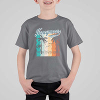 Honeymoon Vibe T Shirt For Kid Beach Trip Married Couple Matching - Wonder Print Shop