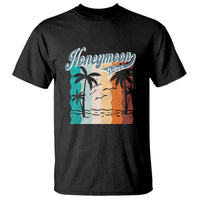 Honeymoon Vibe T Shirt Beach Trip Married Couple Matching - Wonder Print Shop